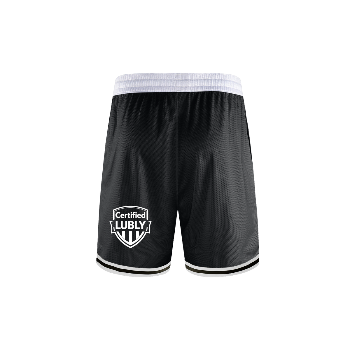 Classic Stripe Trim Basketball Shorts