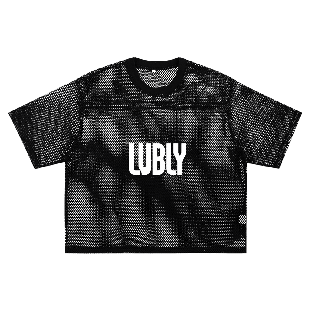 See-through Boxy Net T-Shirt