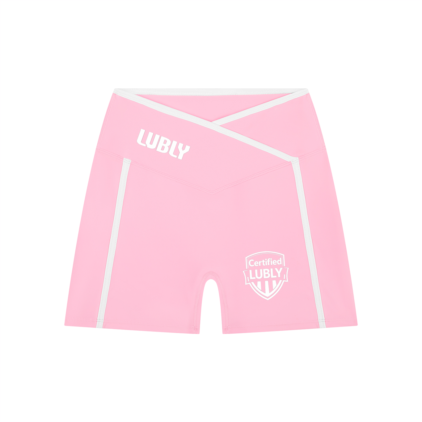 Women’s High Rise Color Block Yoga Shorts