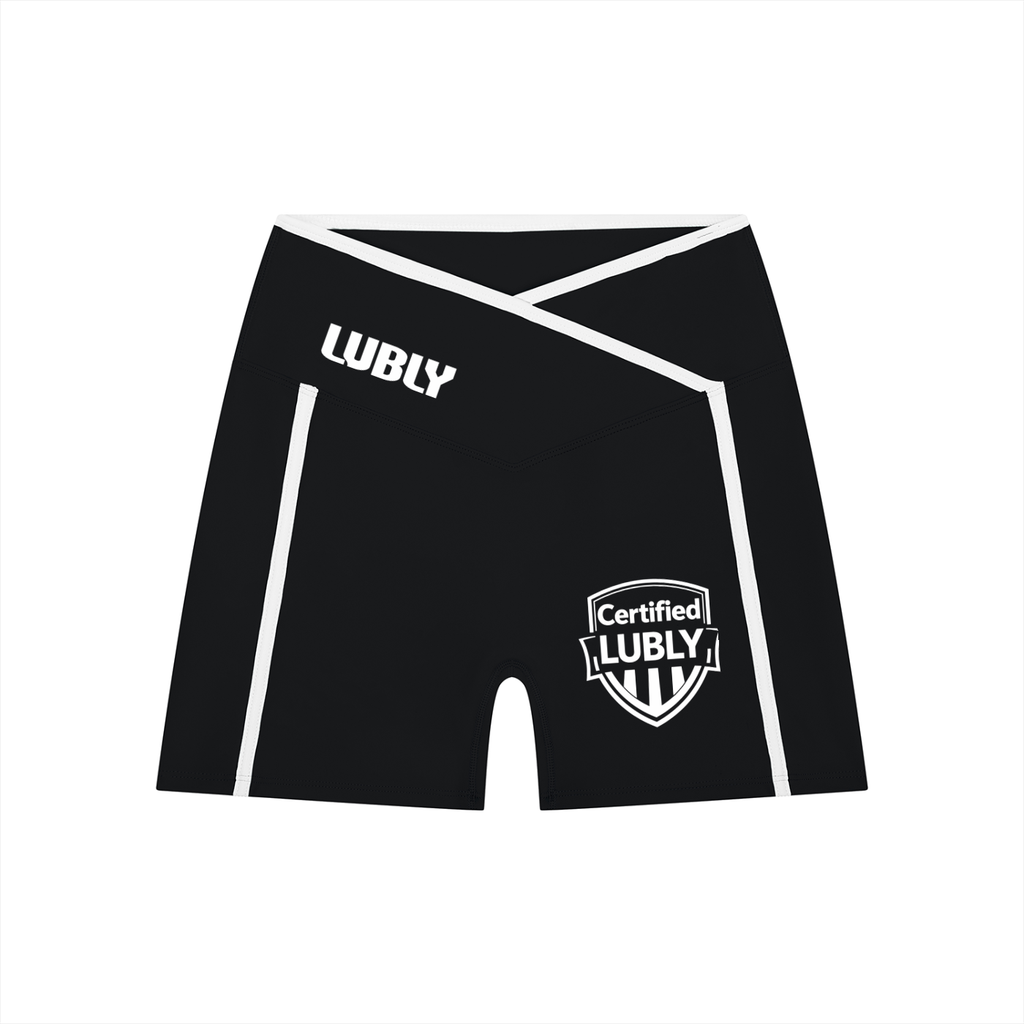 Women’s High Rise Color Block Yoga Shorts