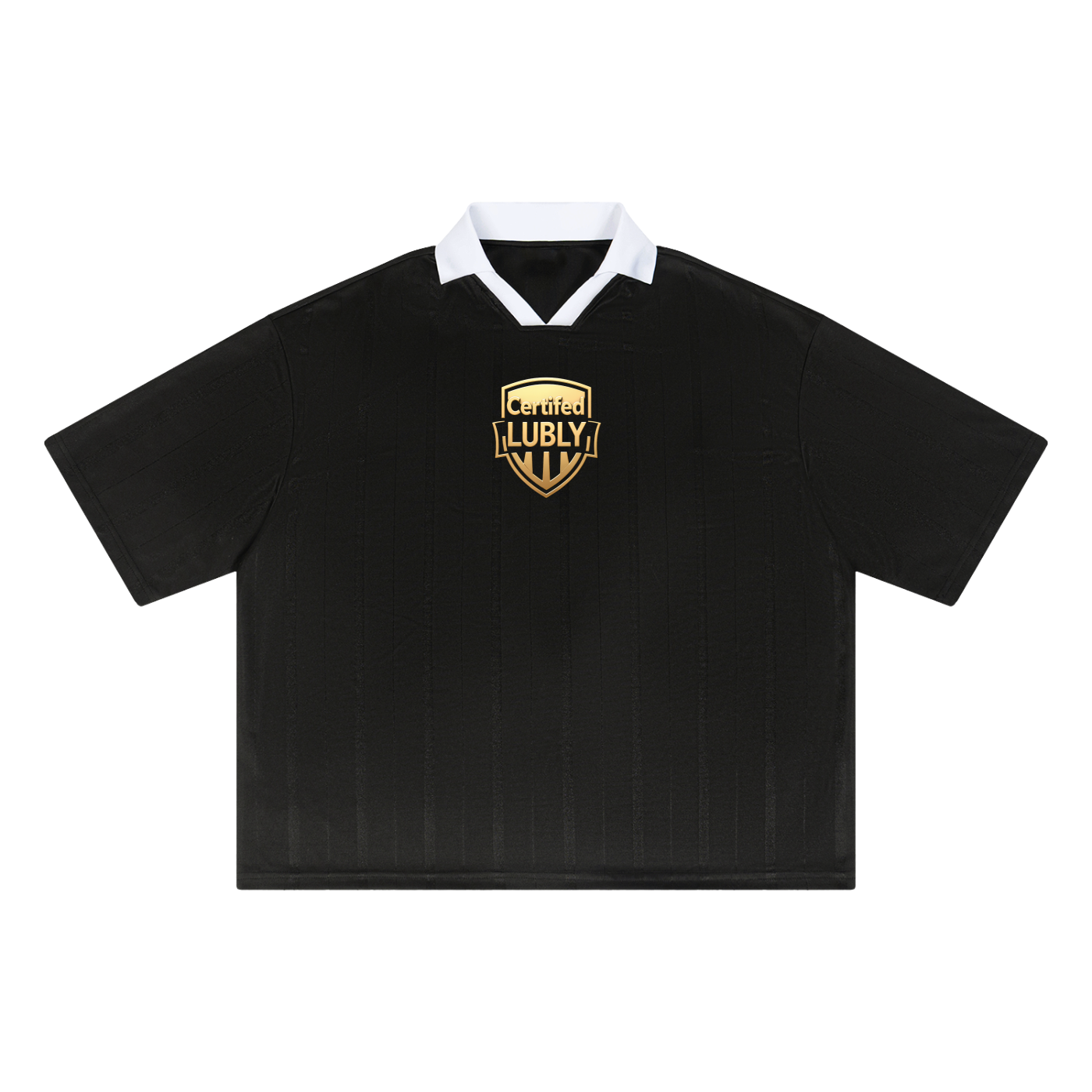 Unisex Striped Boxy Soccer Jersey