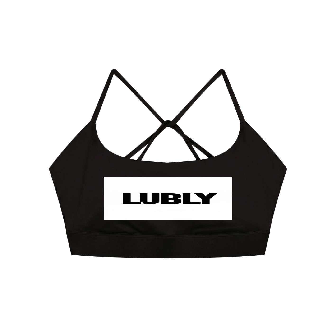 Strappy Criss Cross Yoga Sports Bra