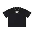 Unisex Boxy Ribbed T-Shirt