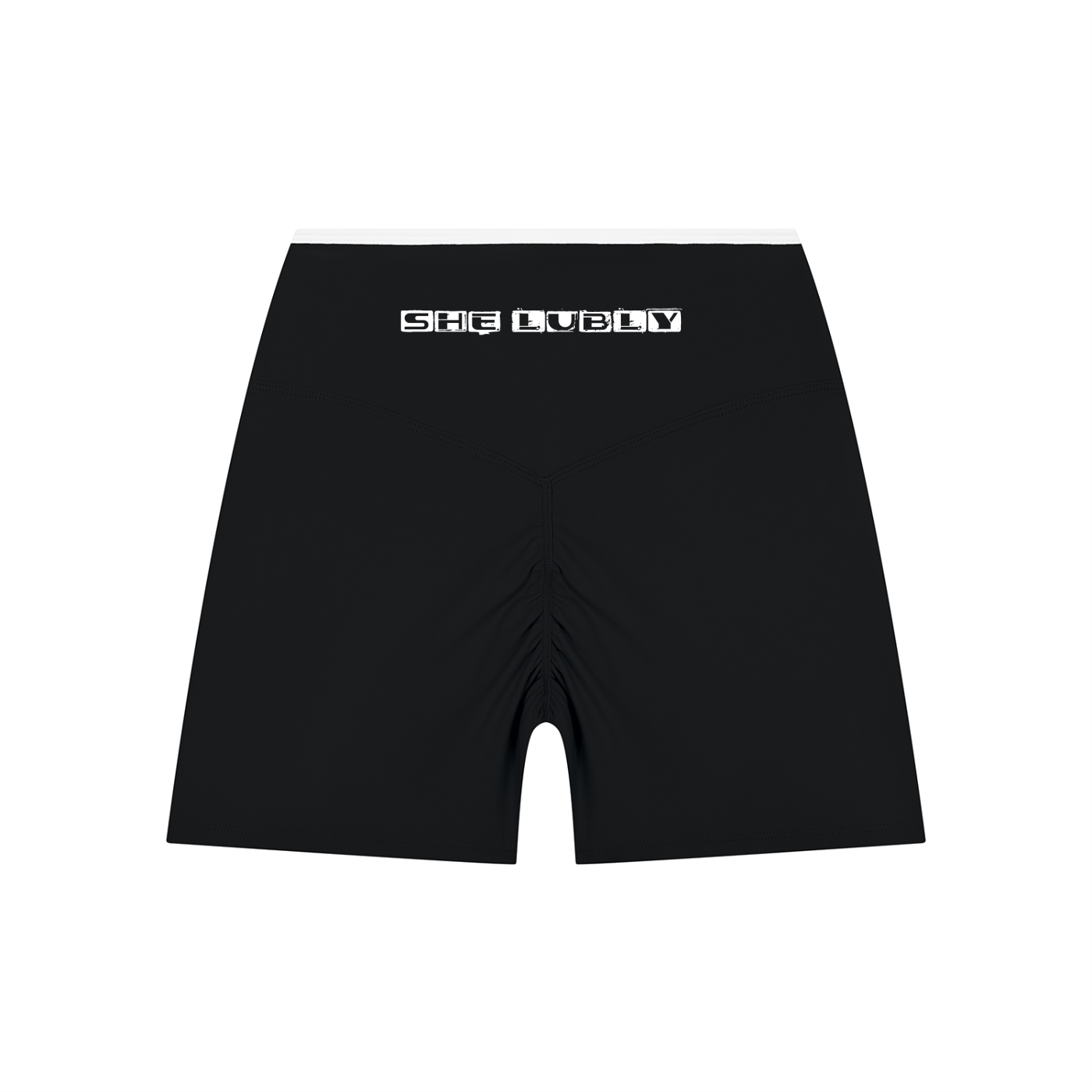Women’s High Rise Color Block Yoga Shorts