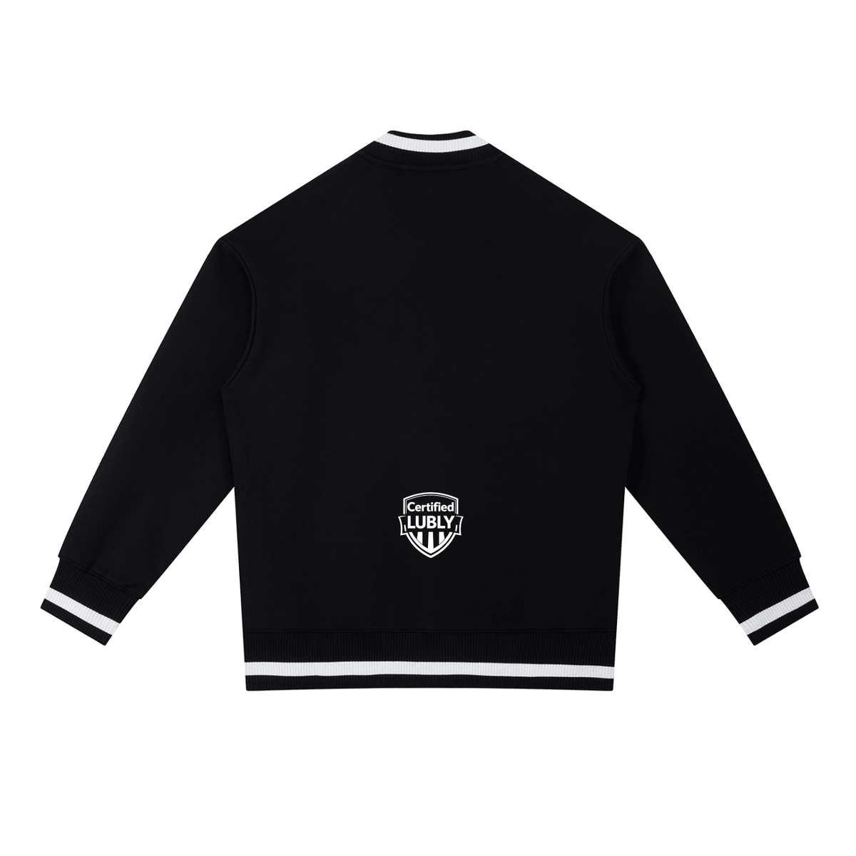 Contrast Piping Zip Bomber Jacket - LUBLY