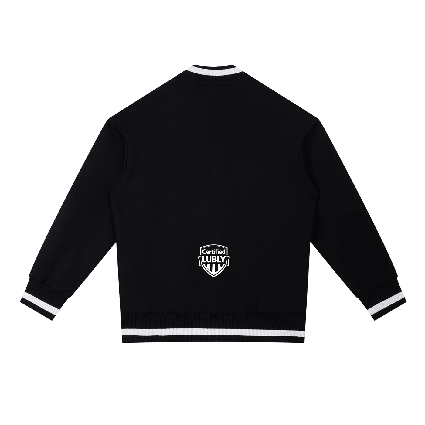 Contrast Piping Zip Bomber Jacket - LUBLY