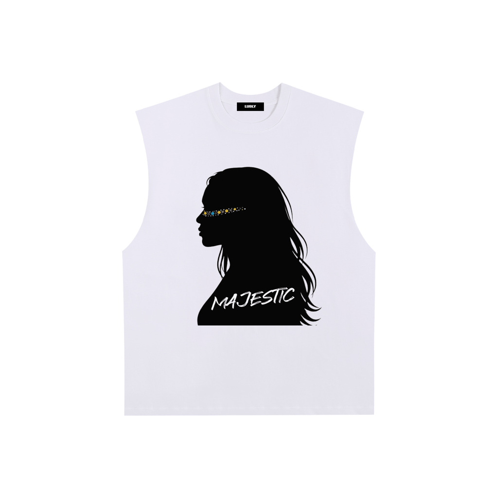 French Terry Boxy Fit Tank Top - LUBLY