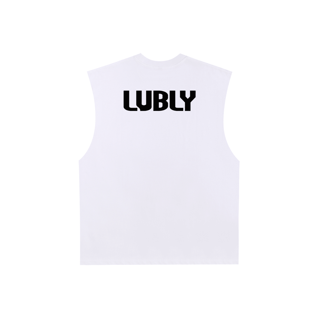 French Terry Boxy Fit Tank Top - LUBLY