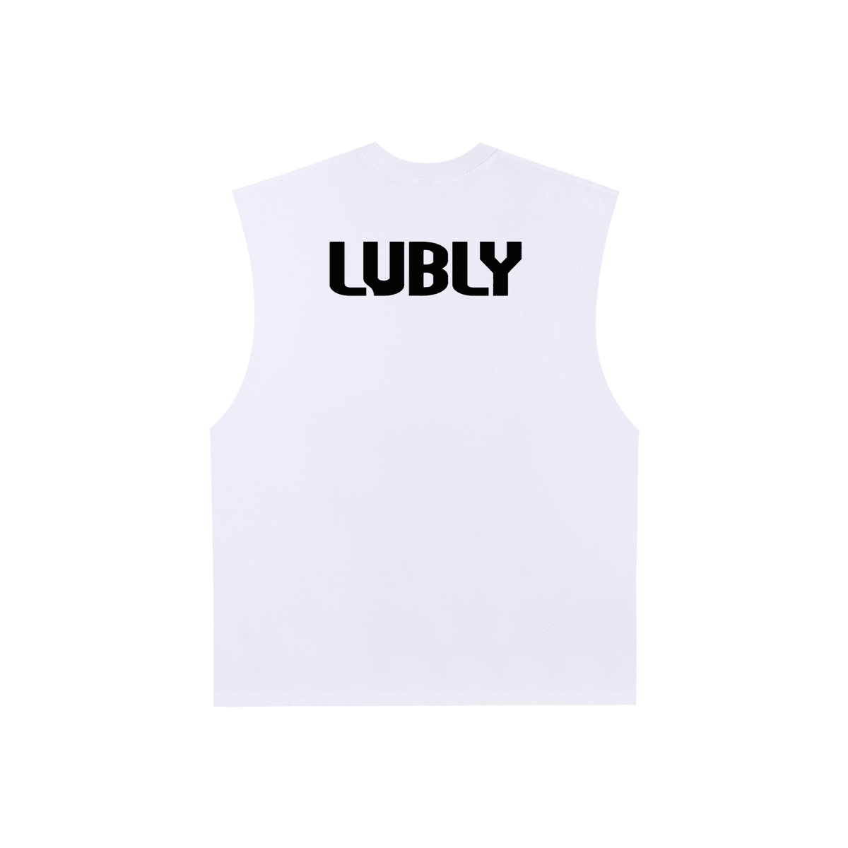 French Terry Boxy Fit Tank Top - LUBLY