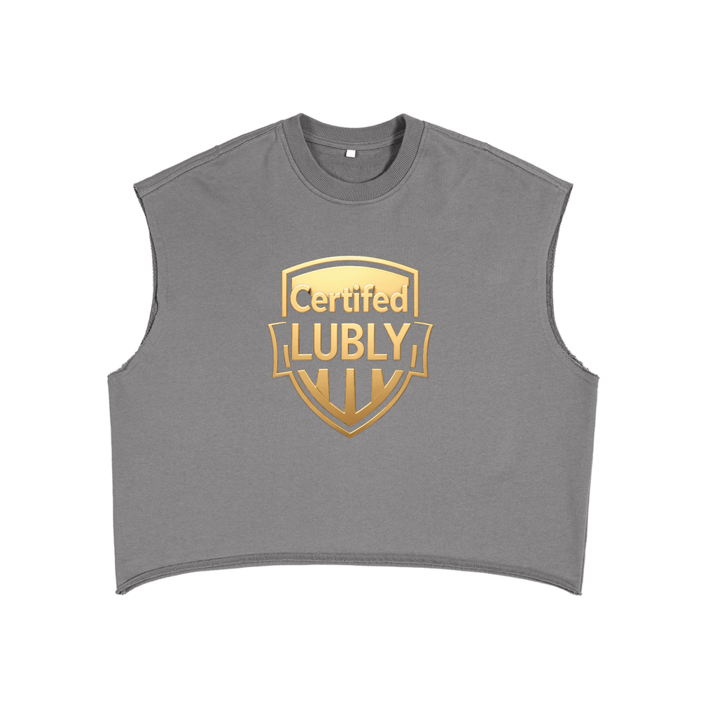 French Terry Boxy Tank Top - LUBLY