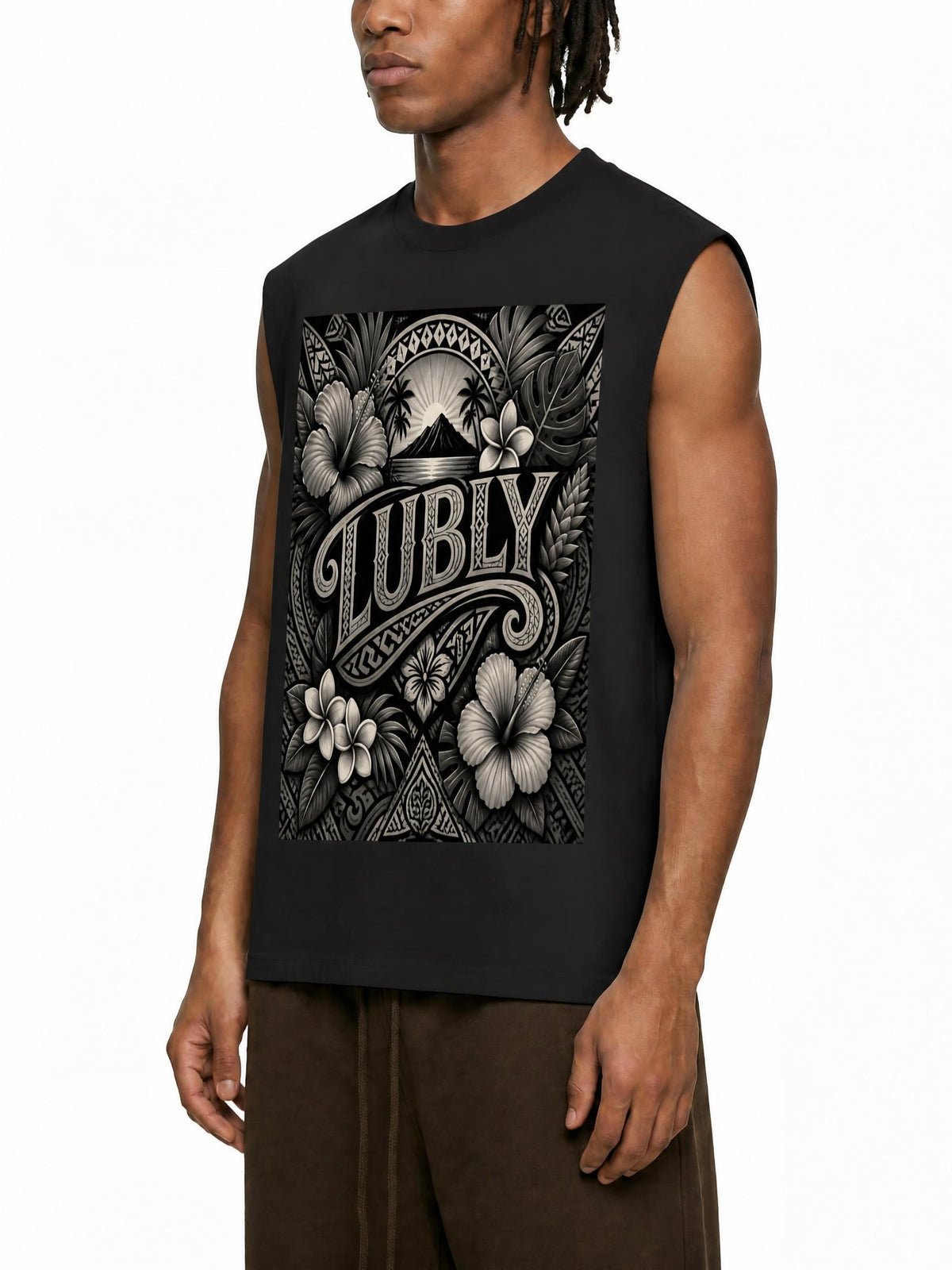 Men's Sleeveless Cotton Tank Top