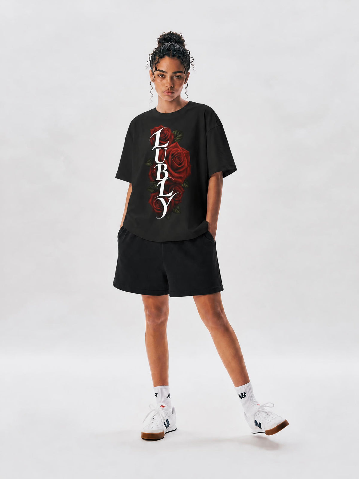 Heavyweight Drop Shoulder Cotton T-Shirt