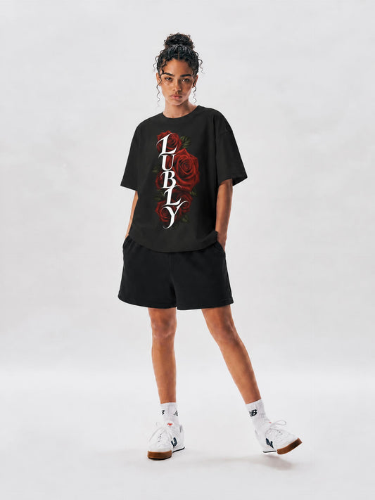 Heavyweight Drop Shoulder Cotton T-Shirt