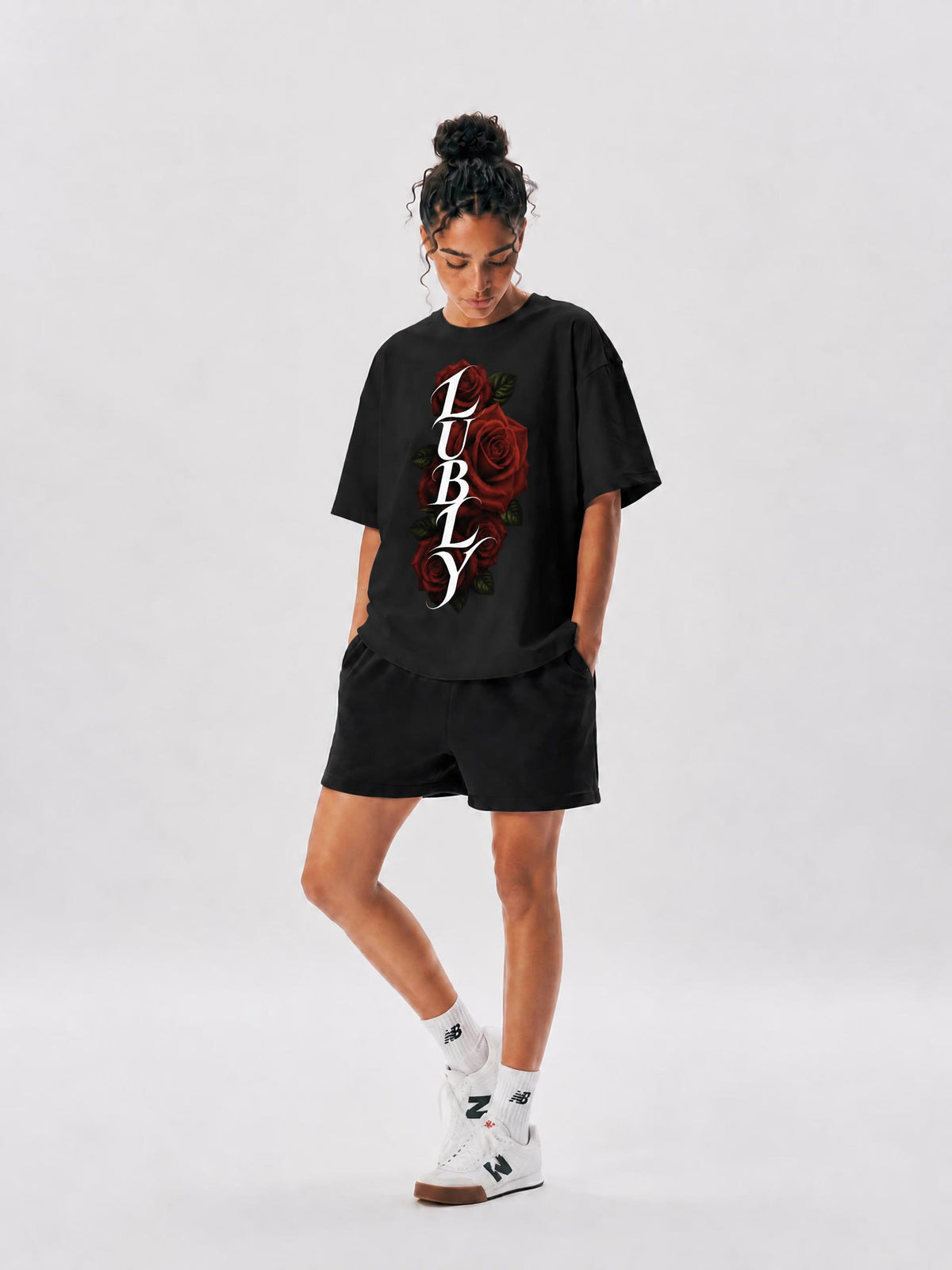 Heavyweight Drop Shoulder Cotton T-Shirt