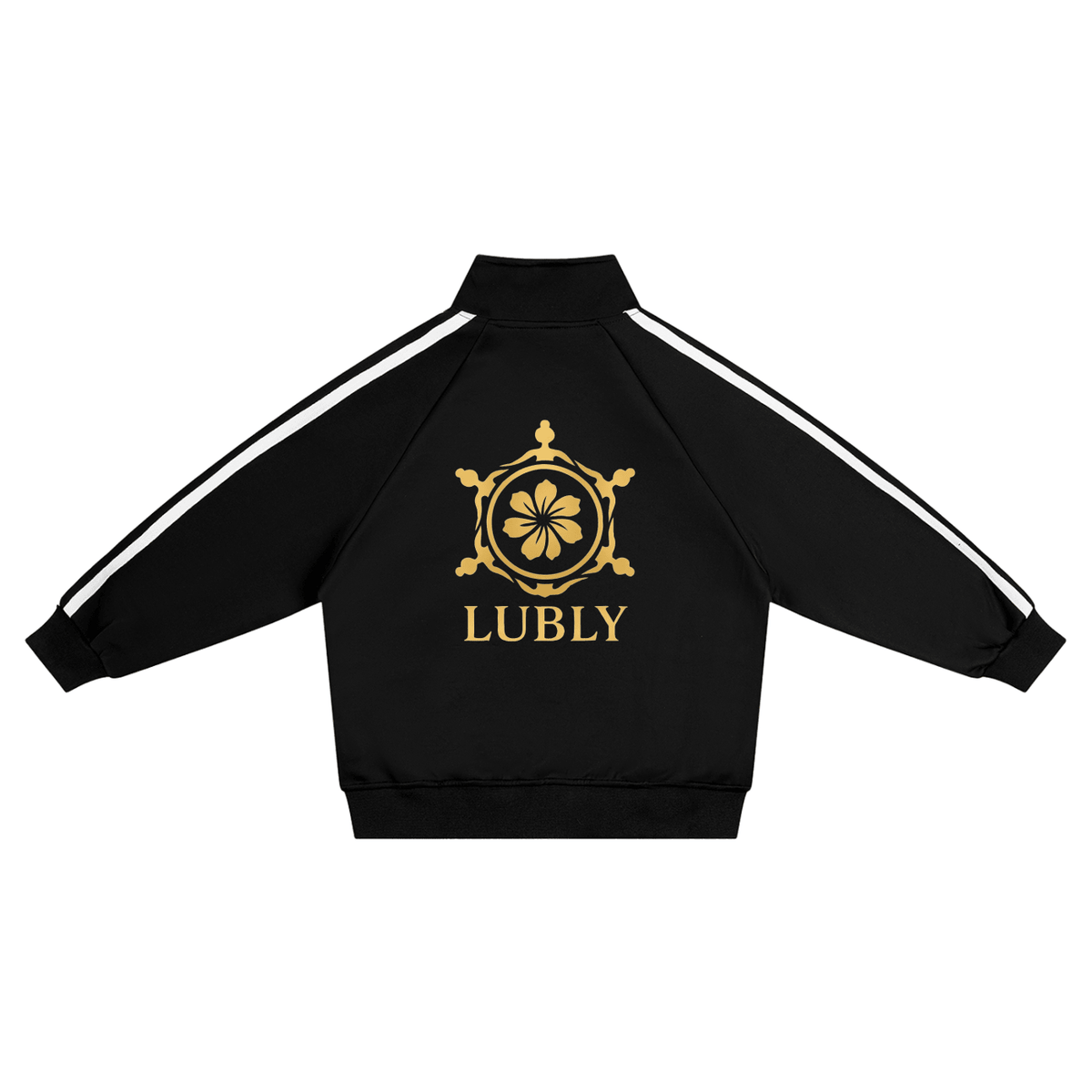 Kids’ Contrast Tape Coach Jacket - LUBLY