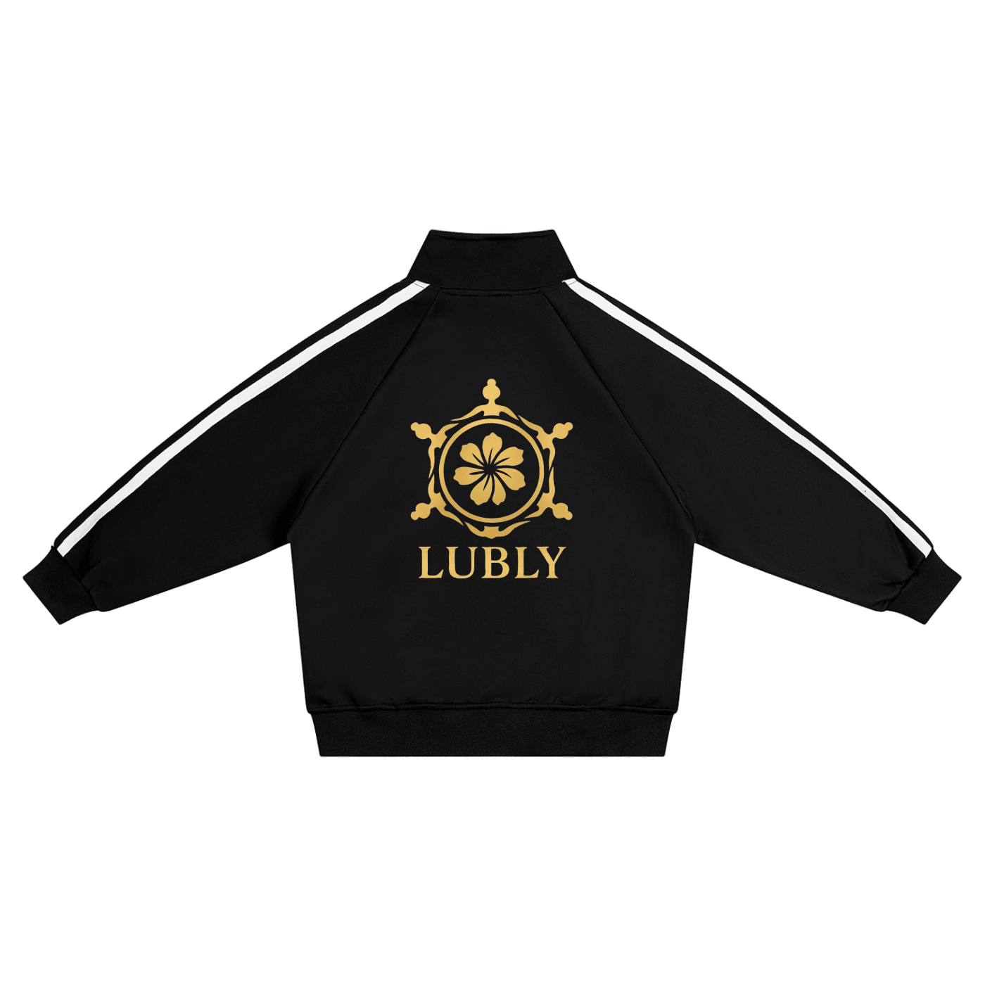Kids’ Contrast Tape Coach Jacket - LUBLY