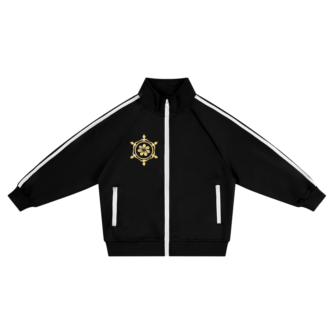Kids’ Contrast Tape Coach Jacket - LUBLY