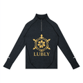 Men's Quarter-Zip Raglan Training T-Shirt - LUBLY
