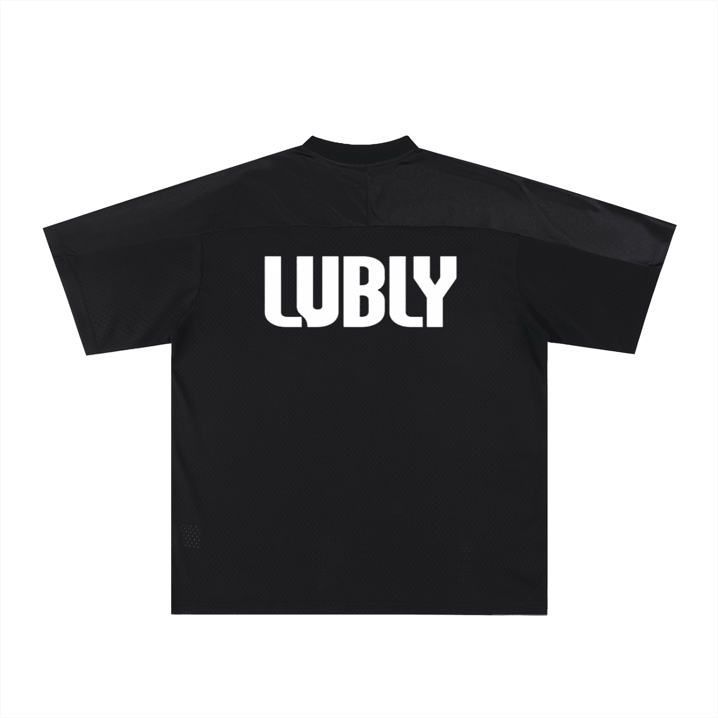 Oversized Mesh V-Neck Soccer Jersey - LUBLY