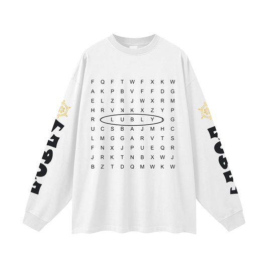 Oversized Unisex Long Sleeve T-Shirt - LUBLY