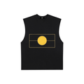 Raw Edge Cotton Tank Top - LUBLY