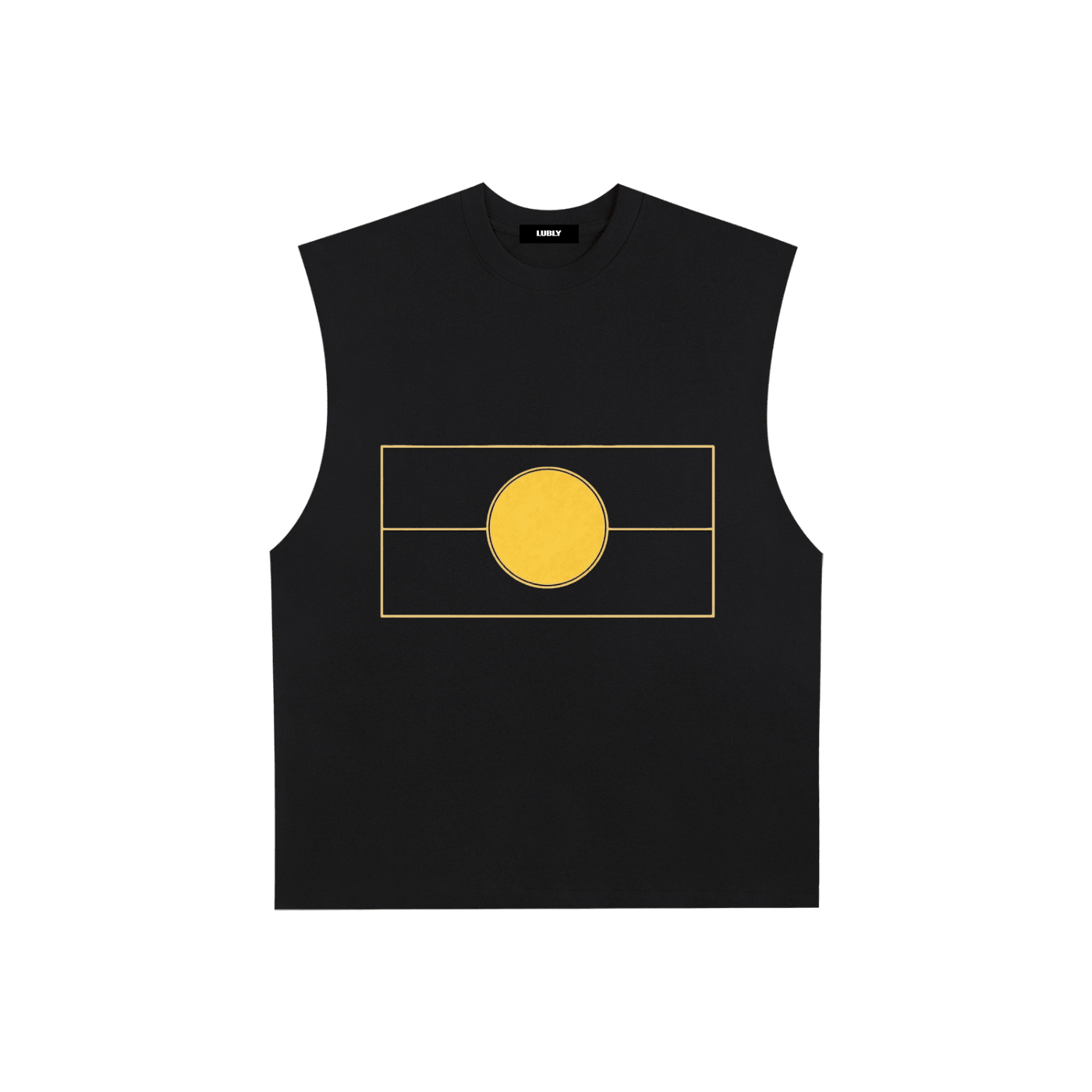 Raw Edge Cotton Tank Top - LUBLY