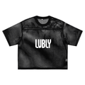 See-through Boxy Net T-Shirt - LUBLY