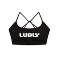 Strappy Criss Cross Yoga Sports Bra - LUBLY