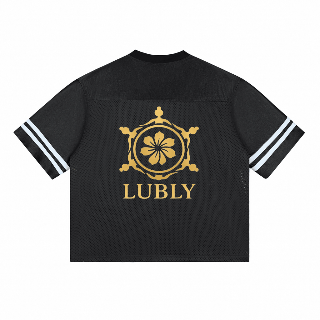 Taped Mesh T-Shirt - LUBLY