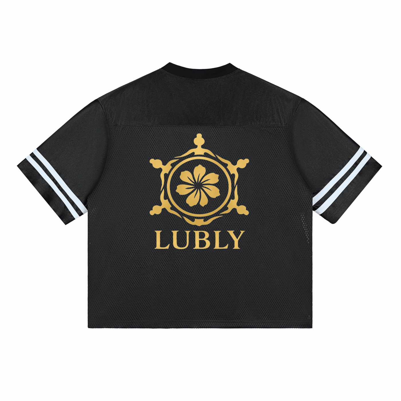 Taped Mesh T-Shirt - LUBLY