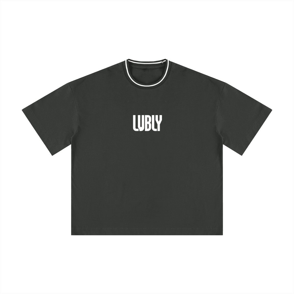 Unisex Boxy Ribbed T-Shirt - LUBLY