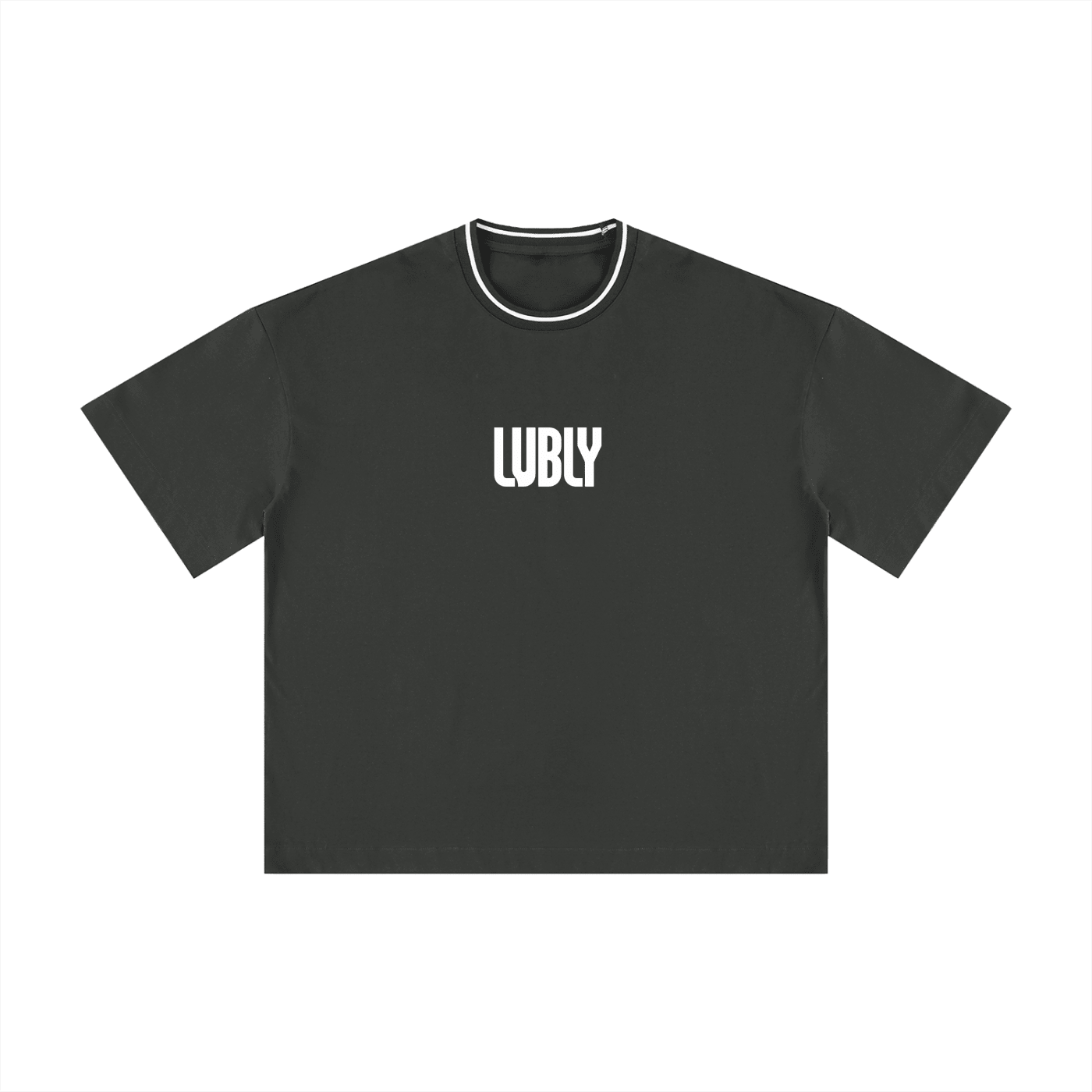Unisex Boxy Ribbed T-Shirt - LUBLY