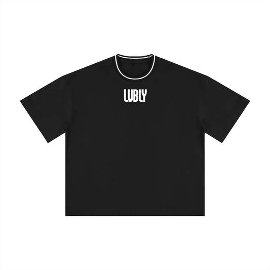 Unisex Boxy Ribbed T-Shirt - LUBLY