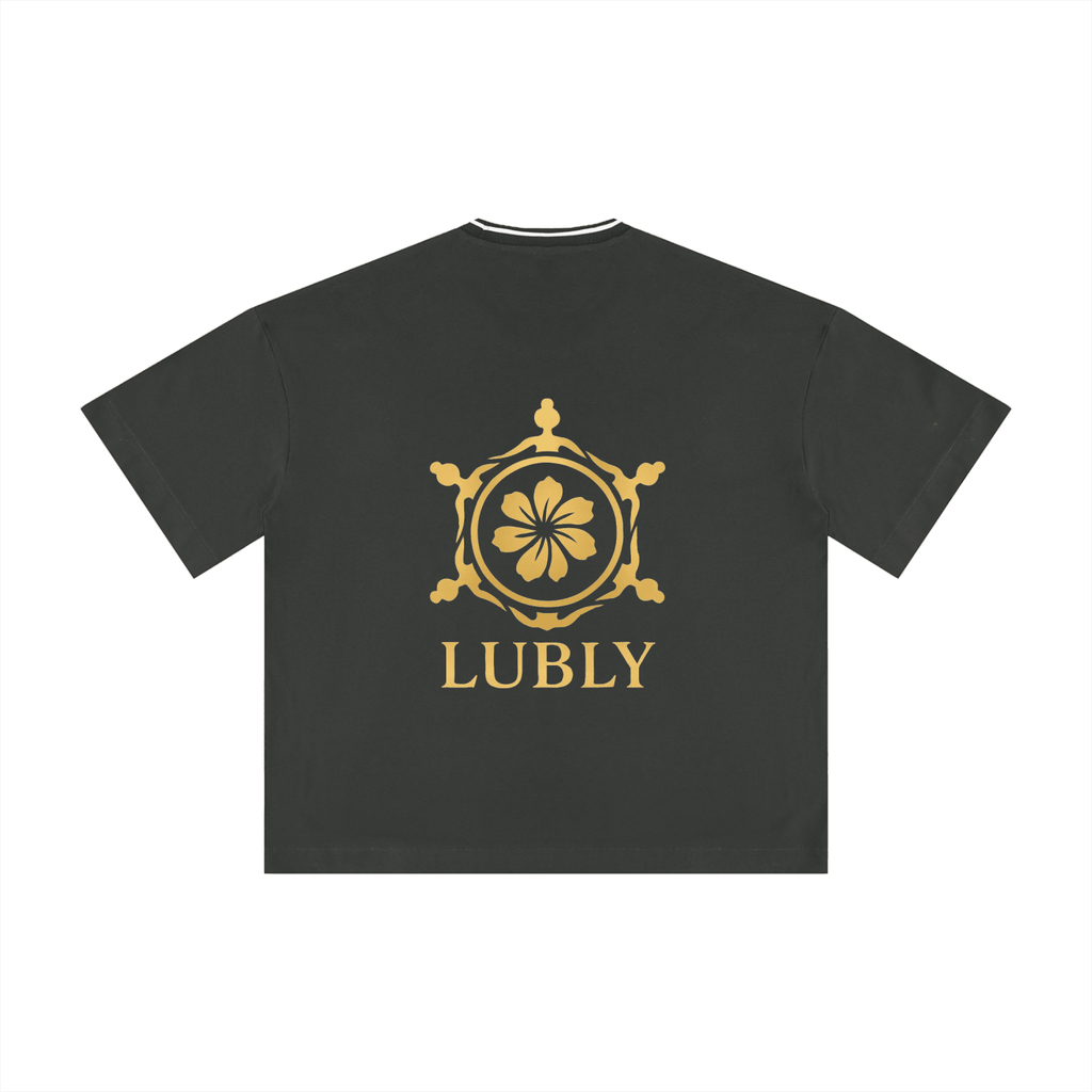 Unisex Boxy Ribbed T-Shirt - LUBLY