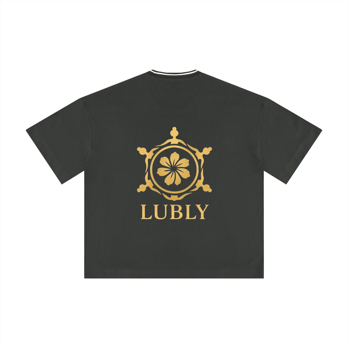 Unisex Boxy Ribbed T-Shirt - LUBLY