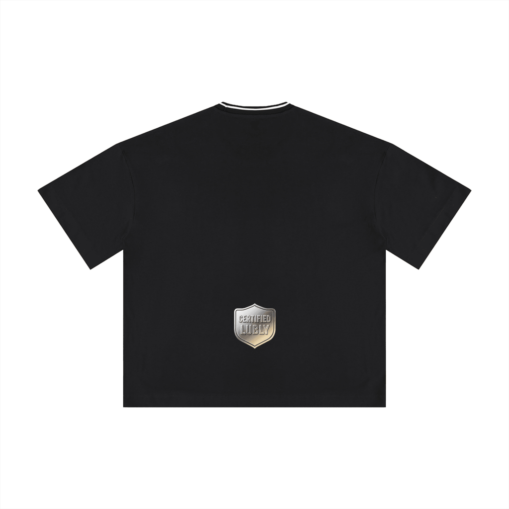 Unisex Boxy Ribbed T-Shirt - LUBLY