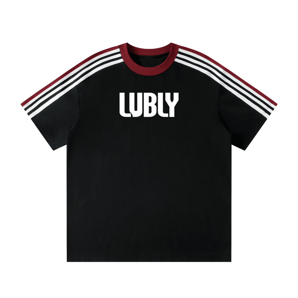 Unisex Colorblock Striped T-Shirt - LUBLY