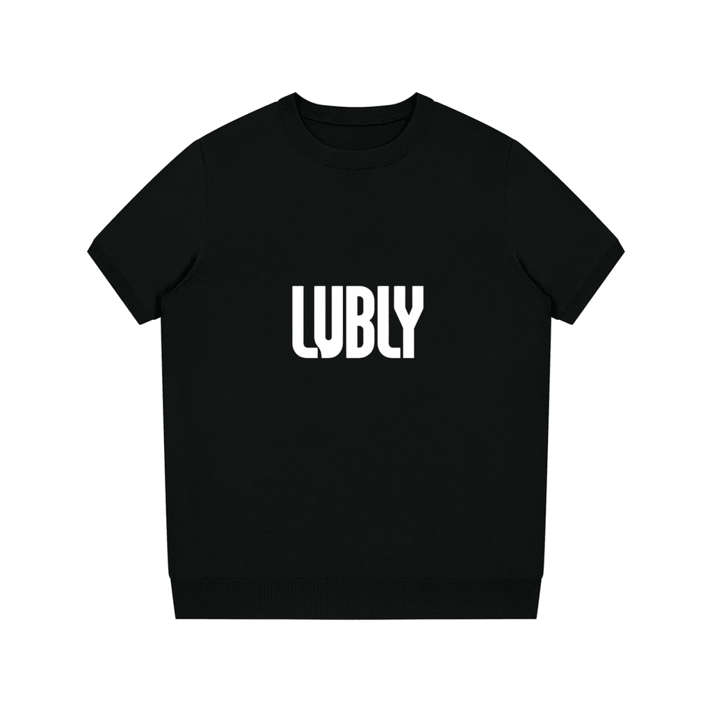 Unisex Crewneck Knit T-Shirt - LUBLY