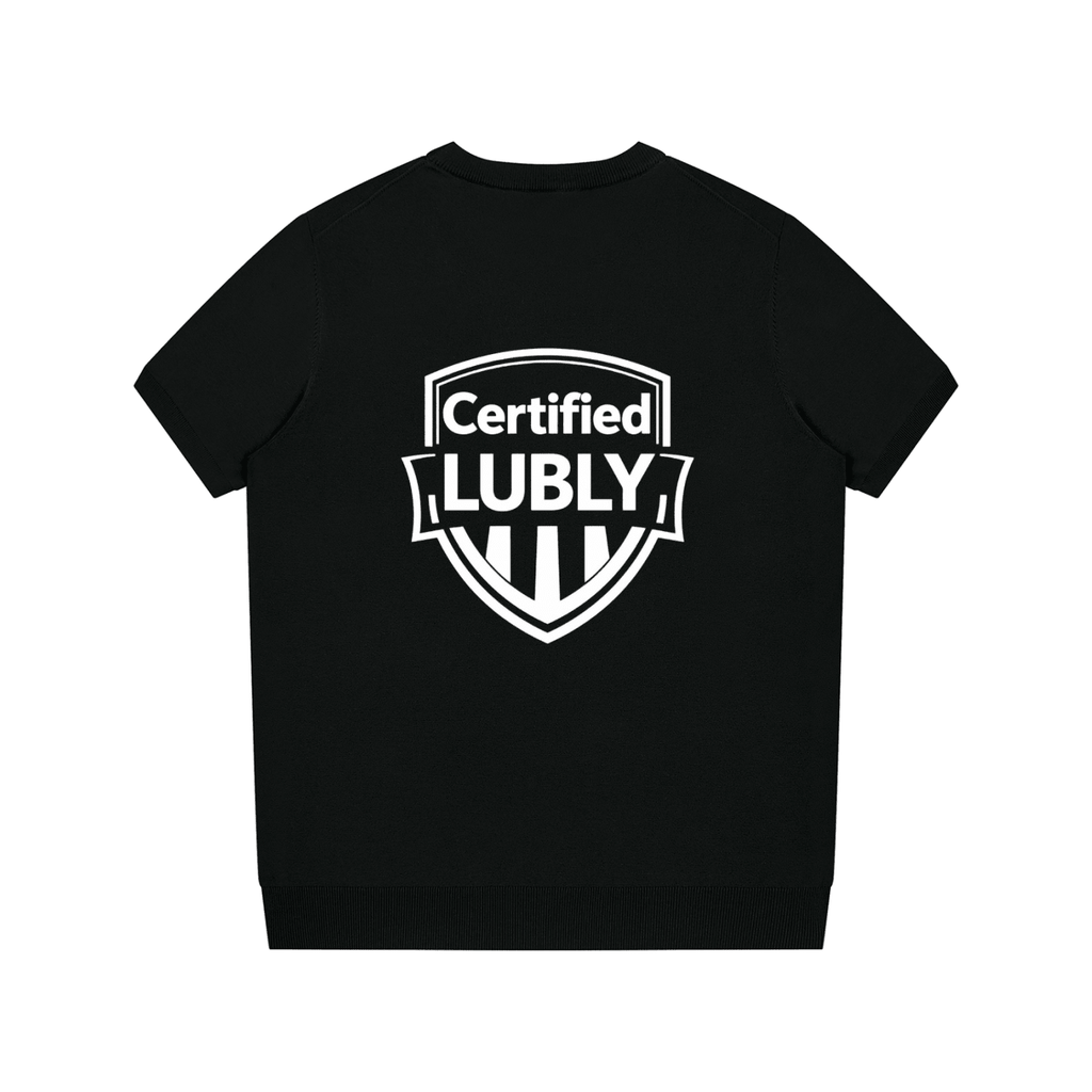 Unisex Crewneck Knit T-Shirt - LUBLY
