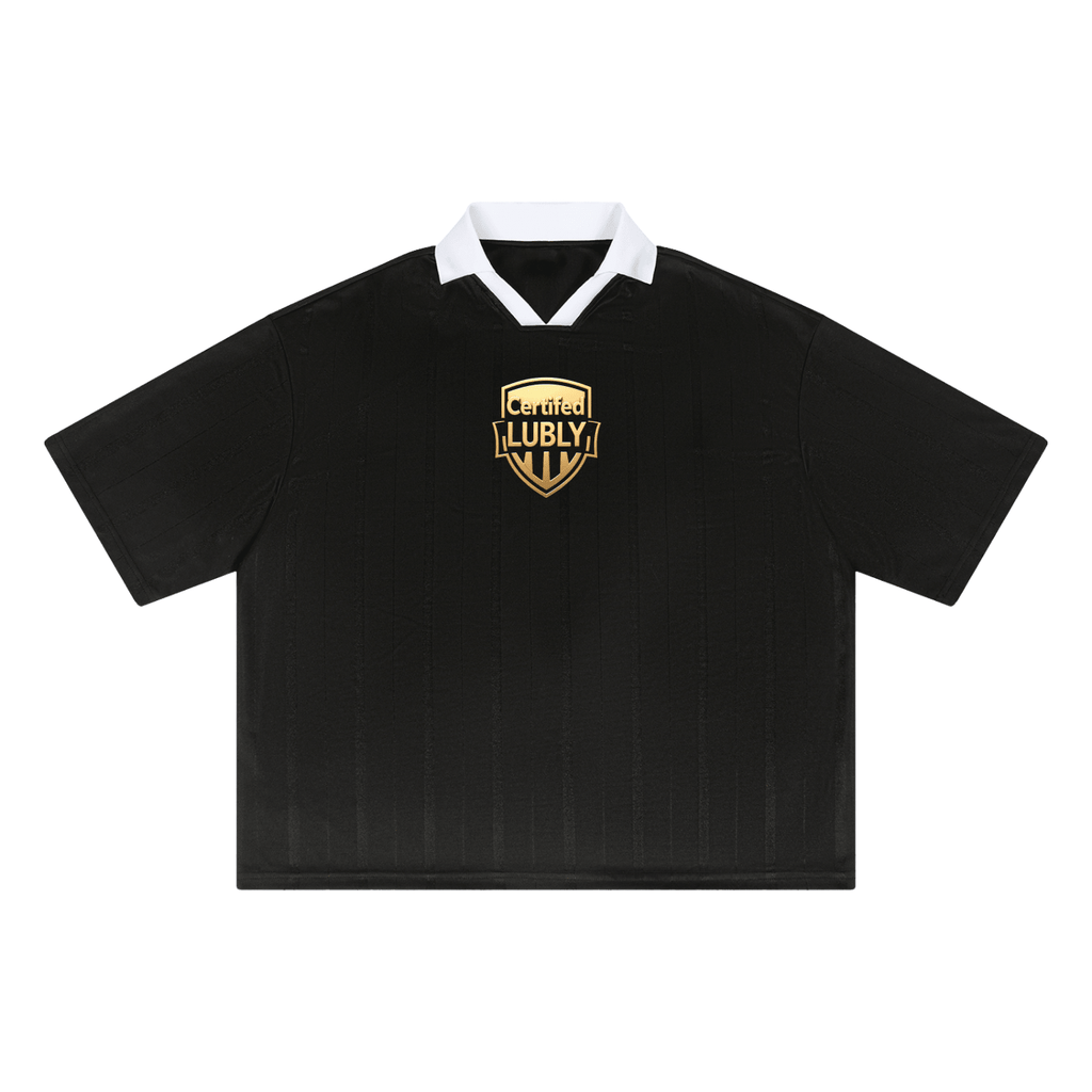 Unisex Striped Boxy Soccer Jersey - LUBLY
