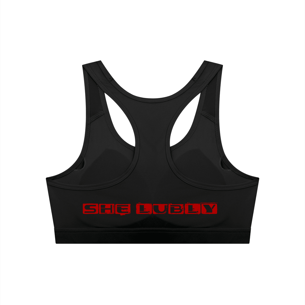 Women's Cropped Sports Bra - LUBLY