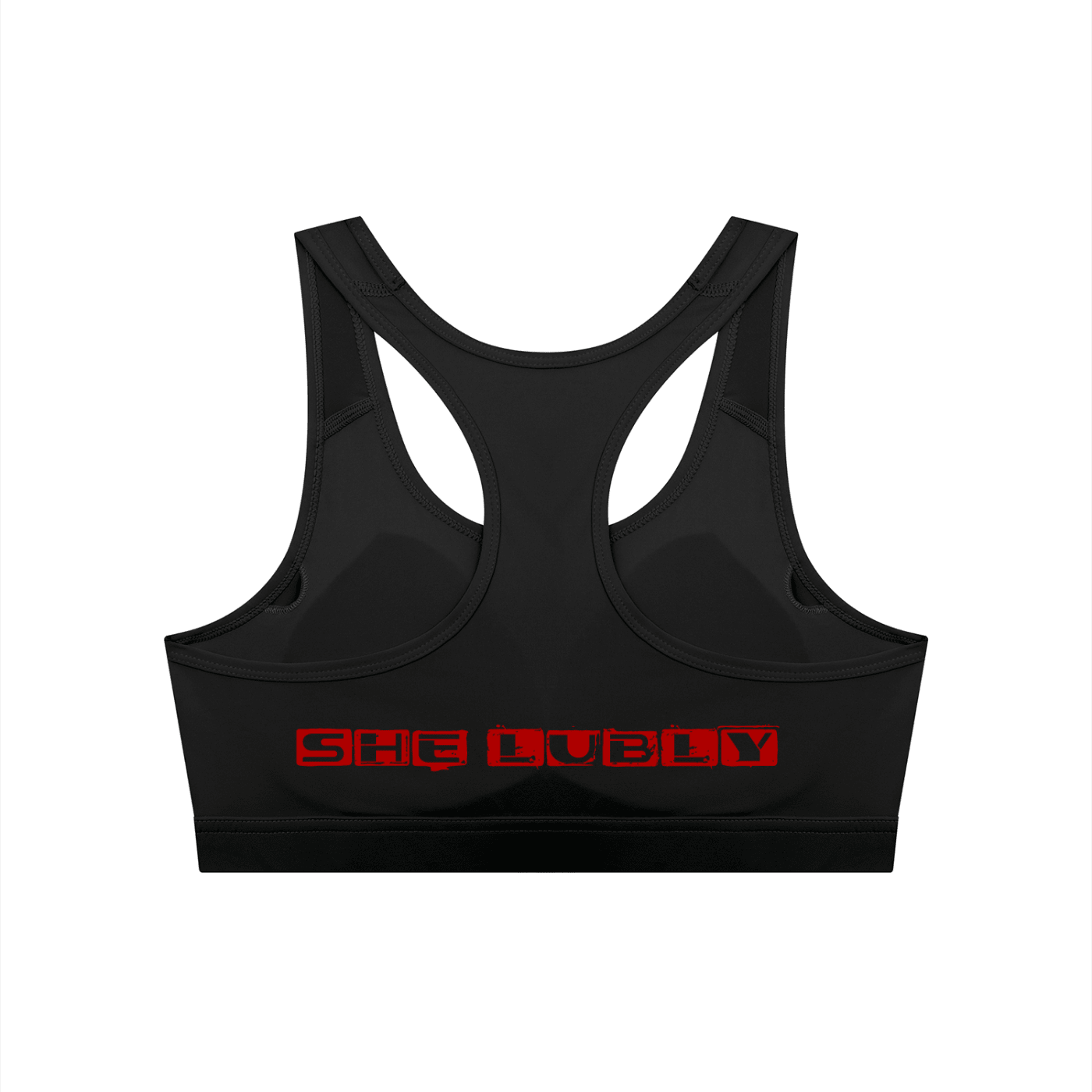 Women's Cropped Sports Bra - LUBLY