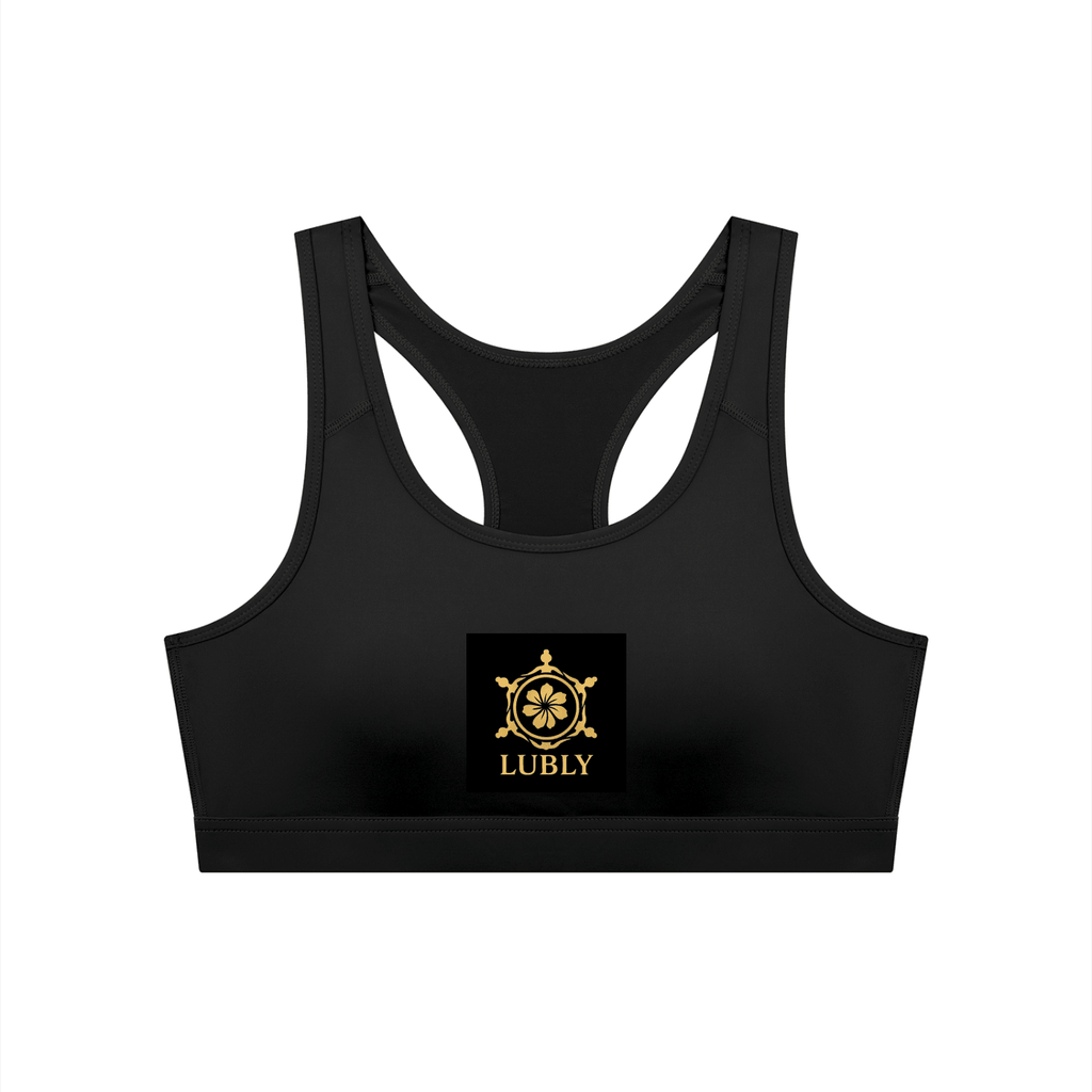 Women's Cropped Sports Bra - LUBLY