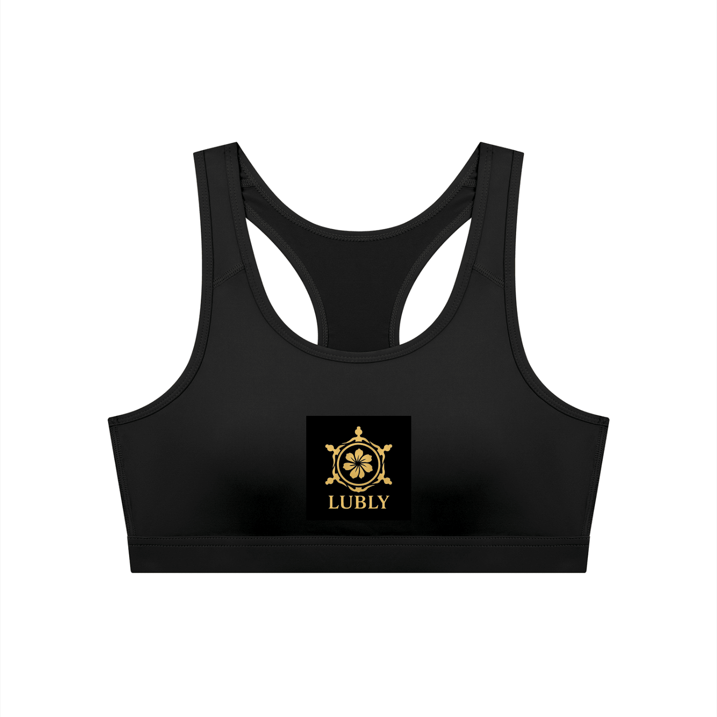 Women's Cropped Sports Bra - LUBLY