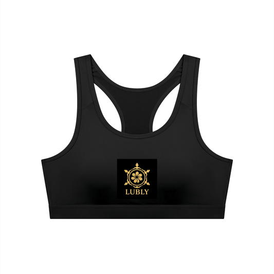 Women's Cropped Sports Bra - LUBLY