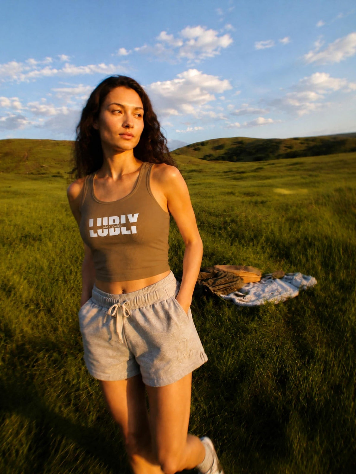 Women's Cropped Tank Top - LUBLY