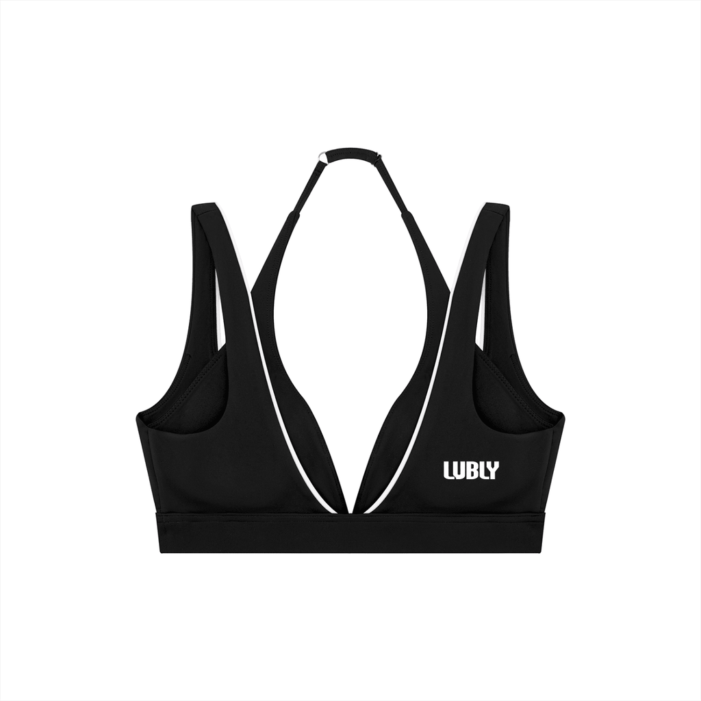 Women’s Halter Neck Yoga Sports Bra - LUBLY