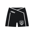 Women’s High Rise Color Block Yoga Shorts - LUBLY