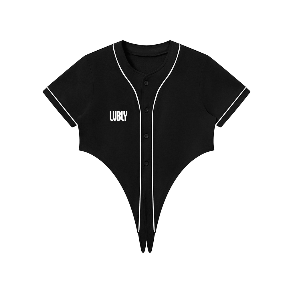 Women's Piping Baseball Jersey - LUBLY
