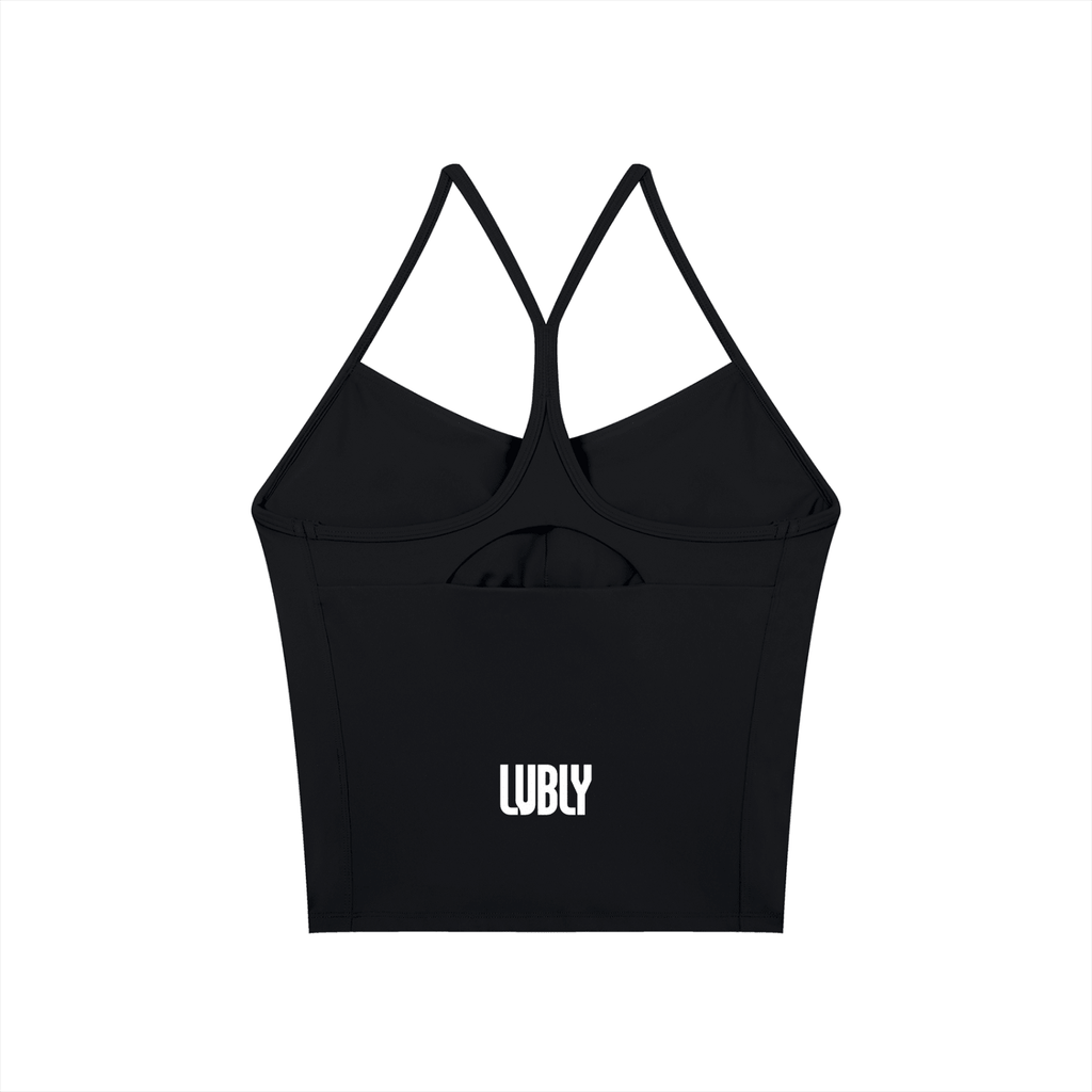Women’s Solid Color Yoga Sports Bra - LUBLY